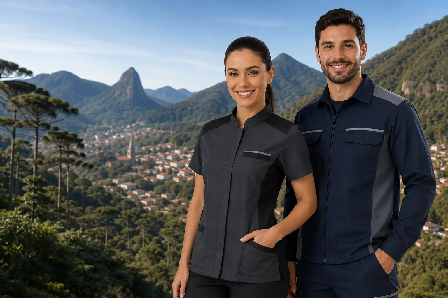 Uniformes Profissionais na Região Serrana RJ: Qualidade, Conforto e Padronização para Empresas